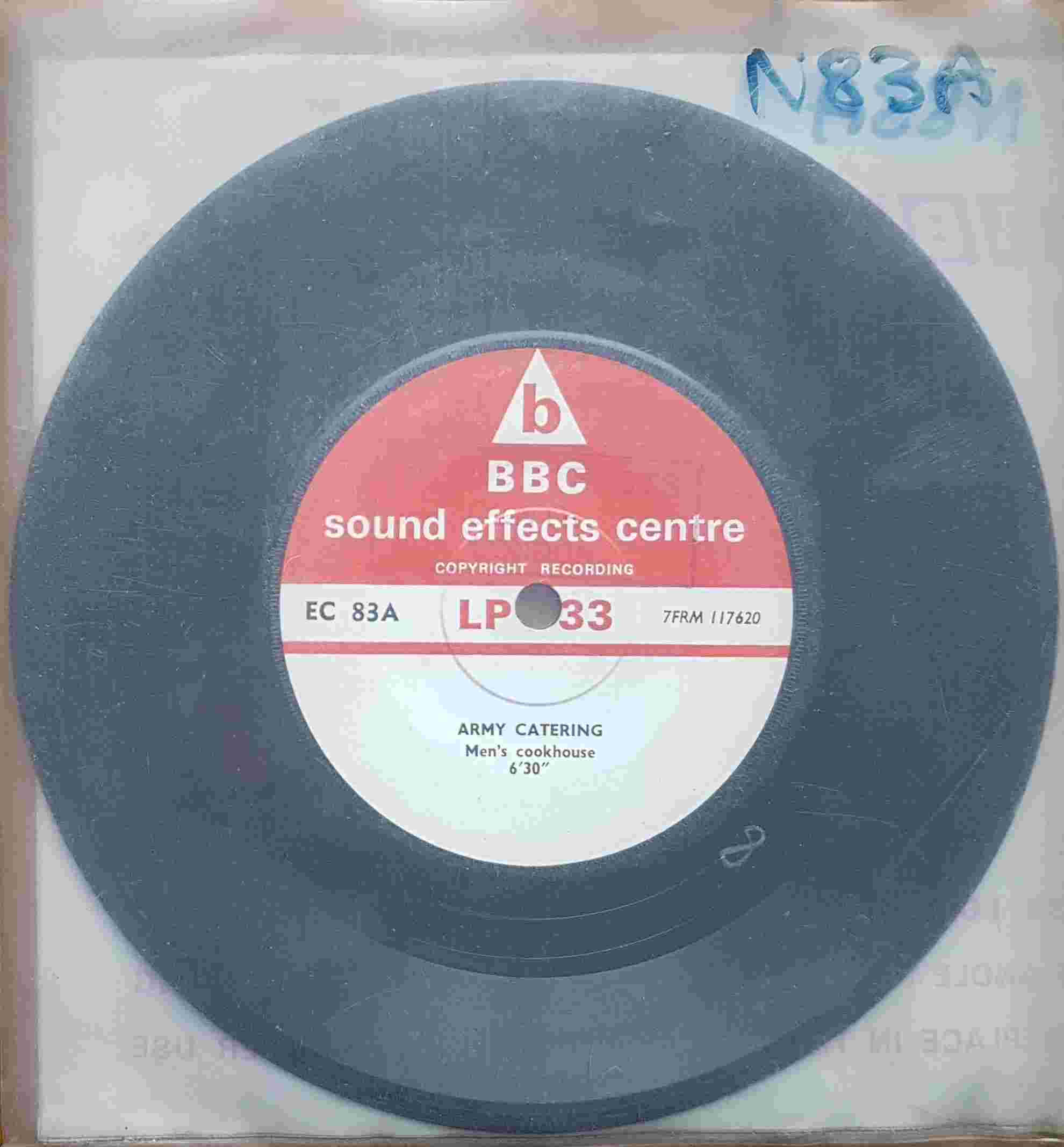 Picture of EC 83A Army catering by artist Not registered from the BBC records and Tapes library